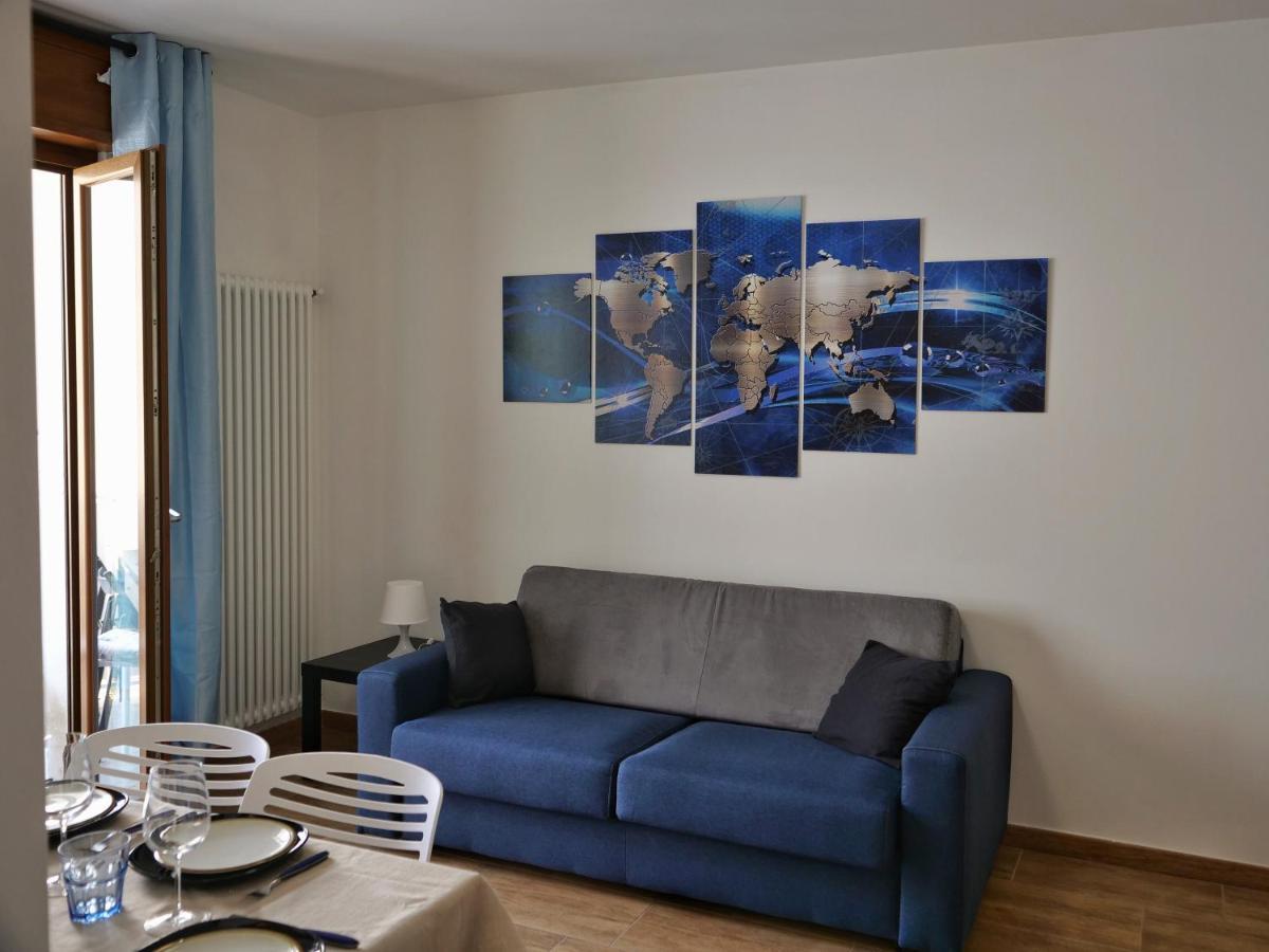 Wind Rose House - Bicamere, Parcheggio Fronte Mare Apartamento